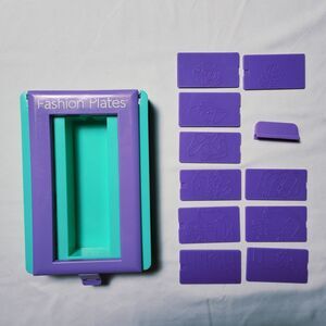 2016 Kahootz Fashion Plates 2016 with 10 Plates